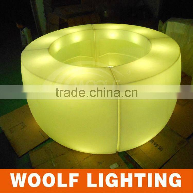 24-48pcs RGB Nightclub Used Rechargeable LED Lighting Bar Counter Bar Furniture