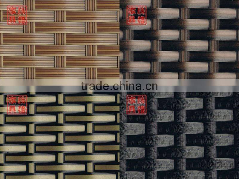 YH-8001 Home sick rattan furniture round sun bed
