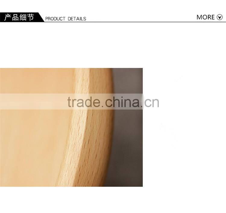 Wooden Tableware Supply, Solid Wood Dried Fruit Plate, Round Wooden Plate