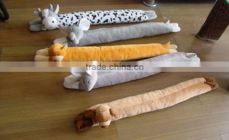 Store More Decorative Cartoon Stuffed Sliding Animal Door Stopper