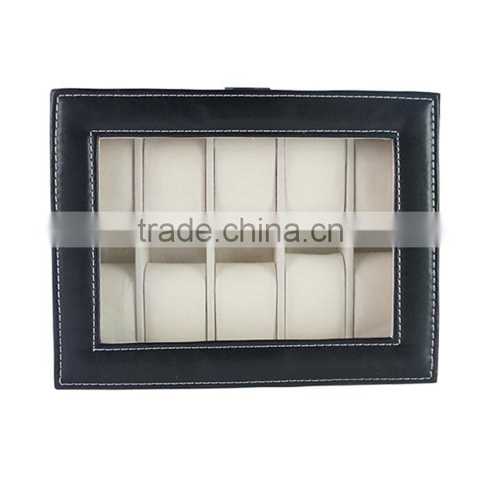 10 Grid Watches Display Storage Box Case Jewelry Fashion