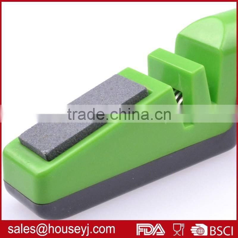 Hot sell multi function kitchen knife sharpener plastic sharpener