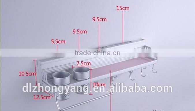 Kitchen wall Mounted pantry Holder Organizer Storage rack Spice shelves