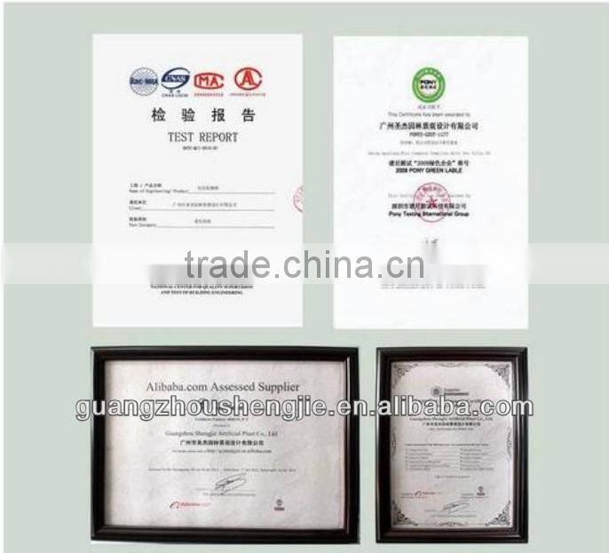 SJLJ013271 Wholesale artificial green wall quality PE material artificial grass