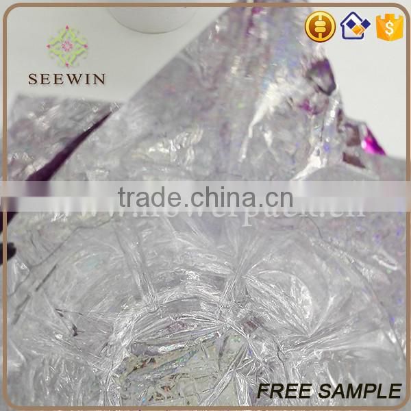 decorative aluminum laminated films plastic flower stand