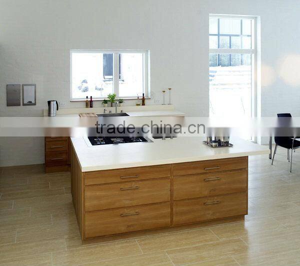 Top quality kitchen counter 100% blendly acrylic solid surface counter top
