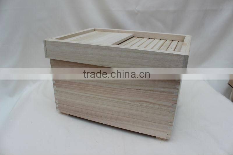 2017High quality wooden grain box exporting to Japan