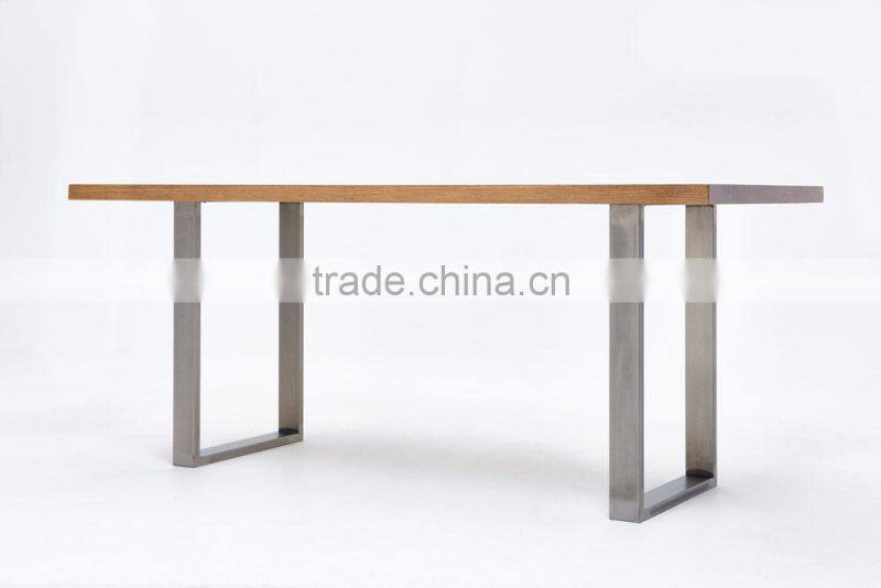 Industrial outdoor Metal Wood table furniture feet for sale