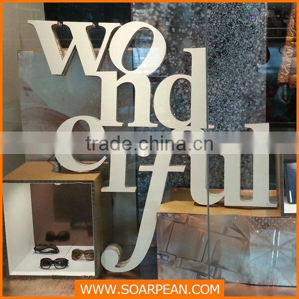 Fashional Advertising Equipment Fiberglass Craft Letter