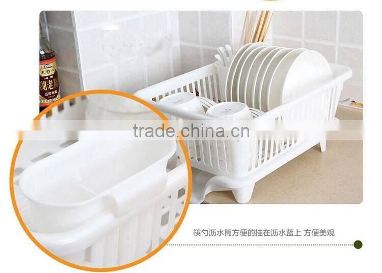Double kitchen multifunctional cupboard drain dish rack/tableware rack water filter basket