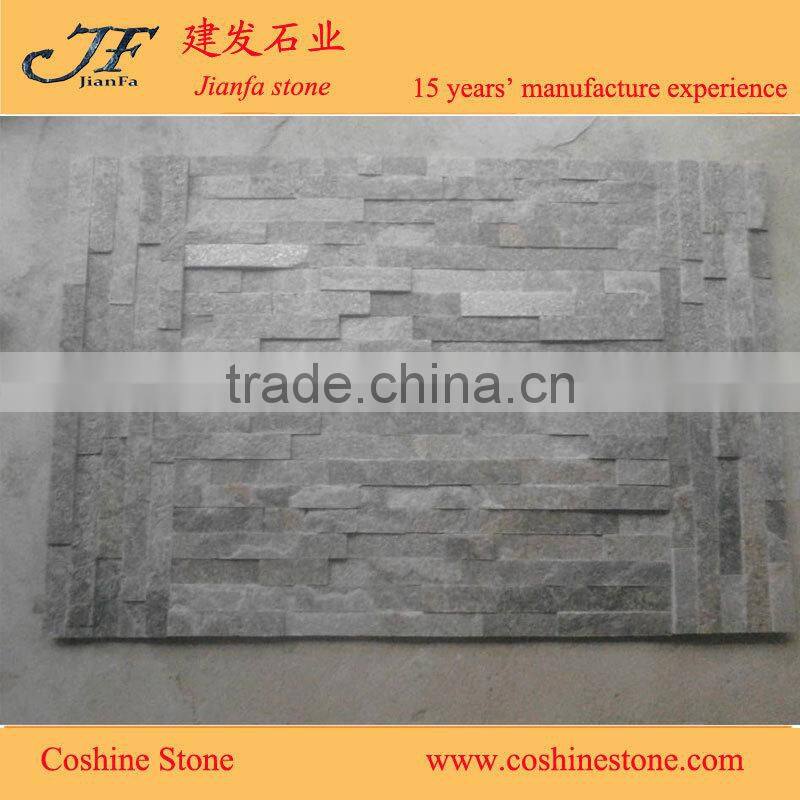 wall cladding cutrual slate with stone veneer