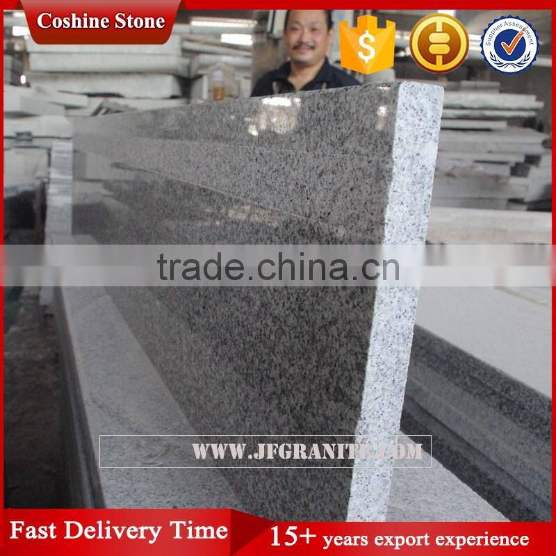 polished G603 stair grey granite step