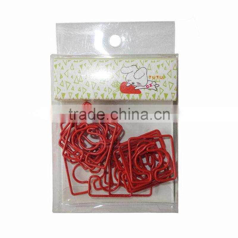 Special shape paper clips
