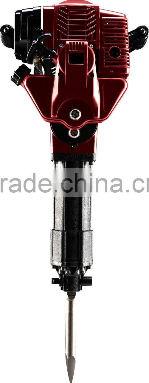 1700w 52cc Handheld Gas Powered Concrete Breaker Hammer Drill Portable Gasoline Jack Hammer