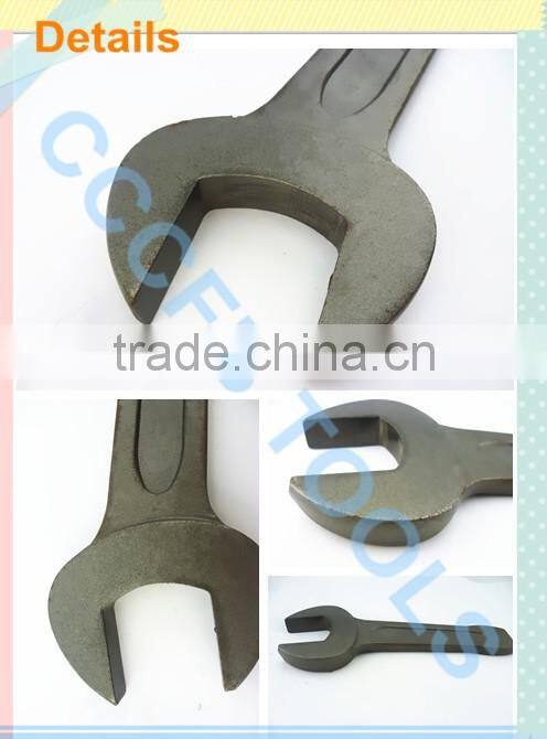 High Quality 45# Steel Slugging Open End Spanner,40 CR Striking Open End Wrench,Hammer Fix Spanner