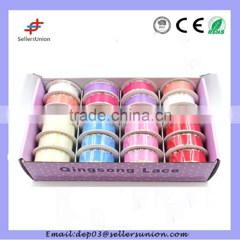 100% silk habotai ribbon hot sale
