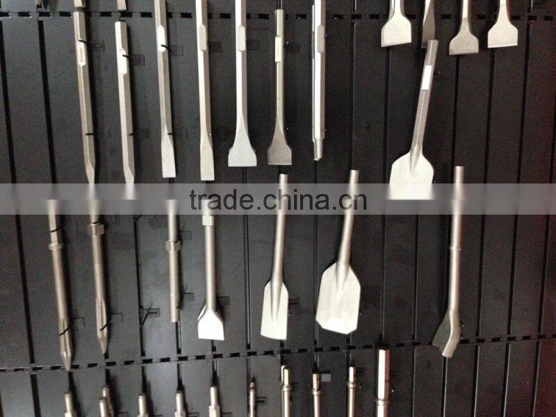 40Cr material sand-blast sds plus hand flat wall stone chisel bit size 40 x 400mm