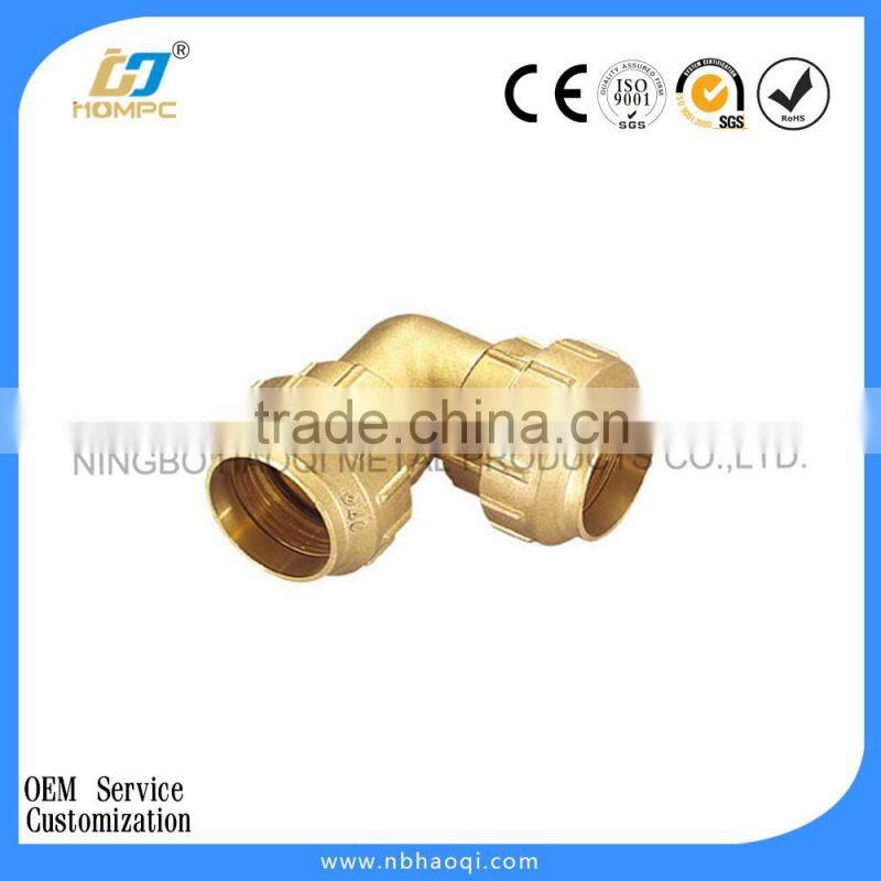 brass hdpe compression fitting gas pipe compression fittings