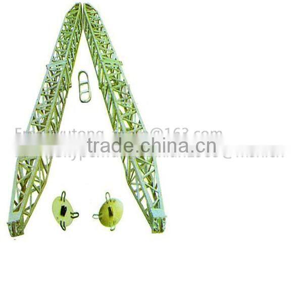 aluminum alloy frame erecting pole machine