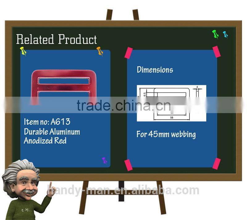 612-3 Hardware parts Bag buckle Harness buckle Stamped Steel Double Slot Quick Buckle