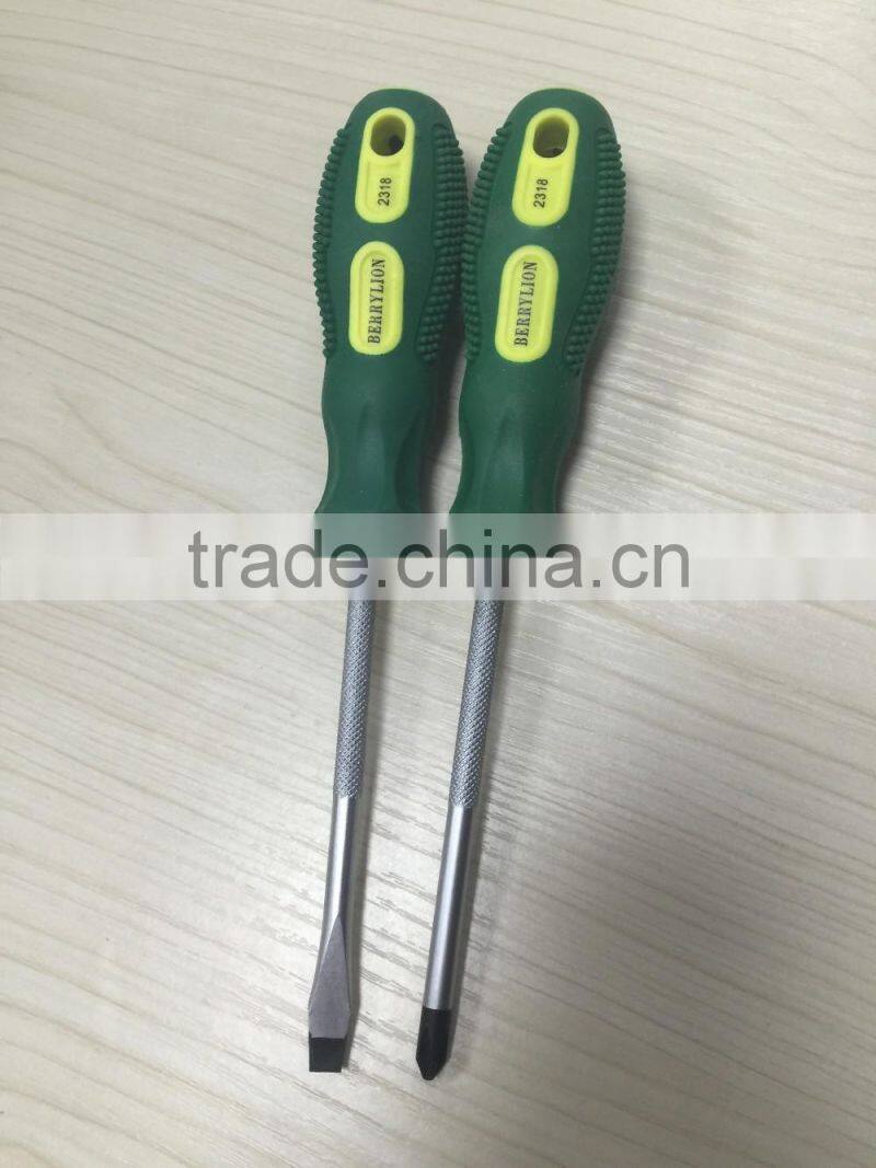 Berrylion Dual Color Screwdriver CR-V Slotted & Phillips SCREWDRIVER