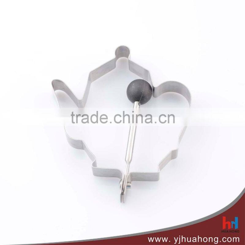 Stainless Steel House Shaped Pancake Mold Ring Cooking Fried Egg Shaper (HEM-08)