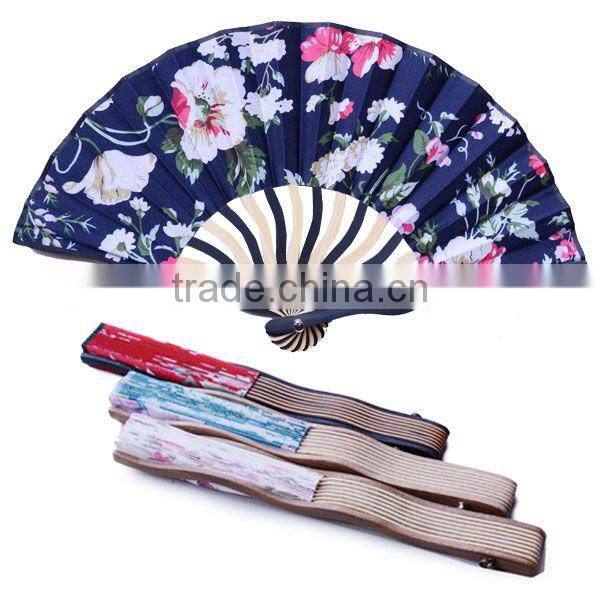 Bamboo ladies hand fan