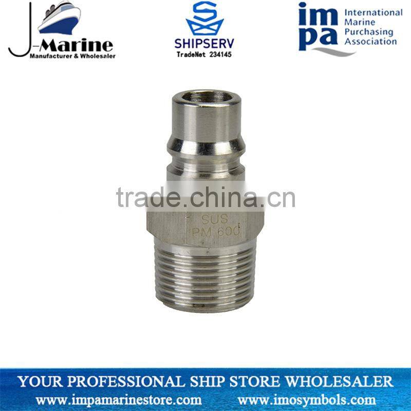 Stainless Steel Quick Connect Coupler plug Of Male Thread
