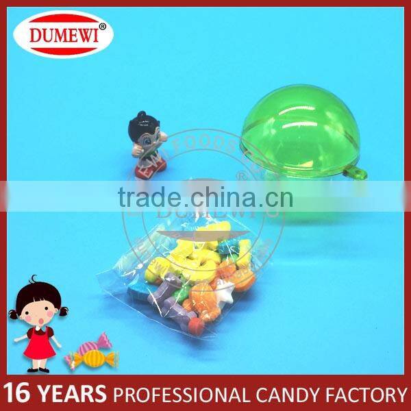 5cm Colorful Transparents Toy Candy Plastic Toy Ball