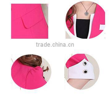 The latest body-con women blazer suit