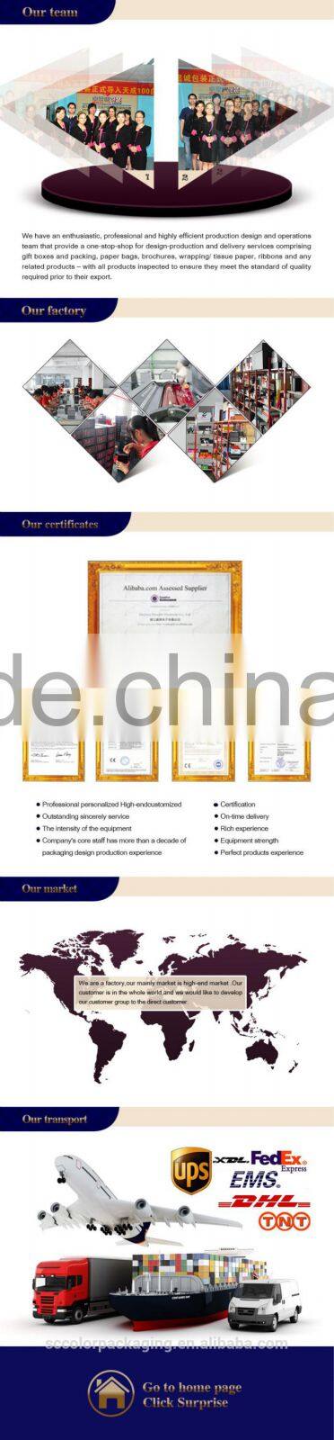 Boxes Supplier First Option Any Prefered Color Apparel Clothing Storage Collapsible Rigid Cardboard Box