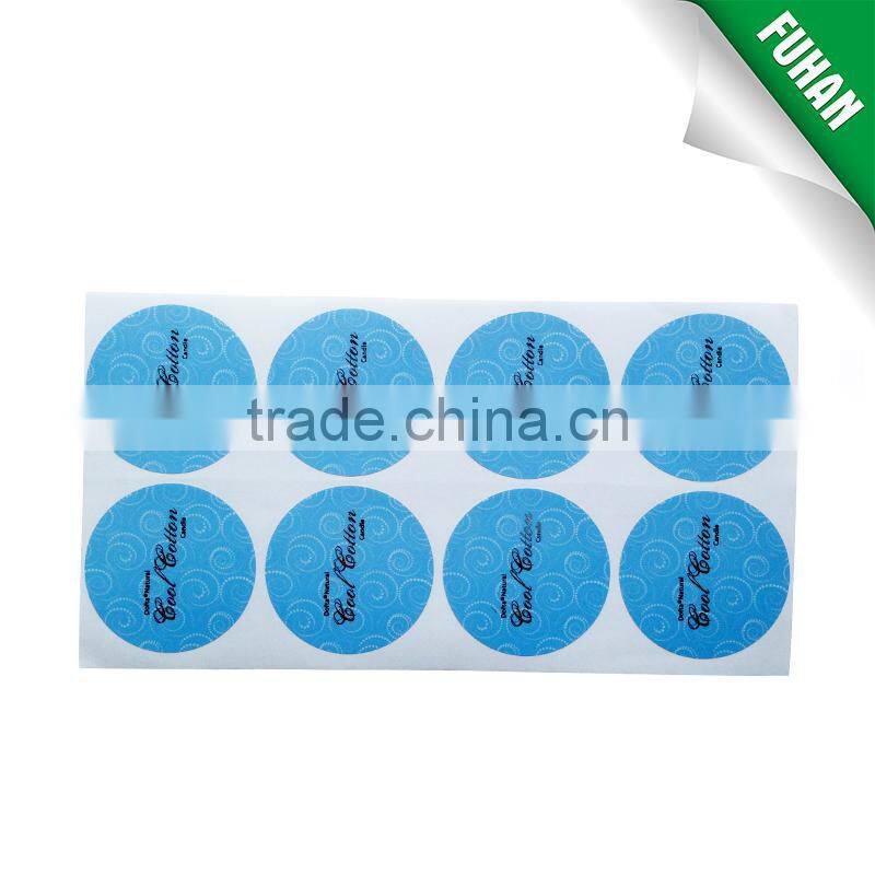 manufacture custom logo printing roll security sticker label