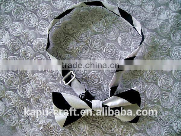 New arrival chevron baby bow tie