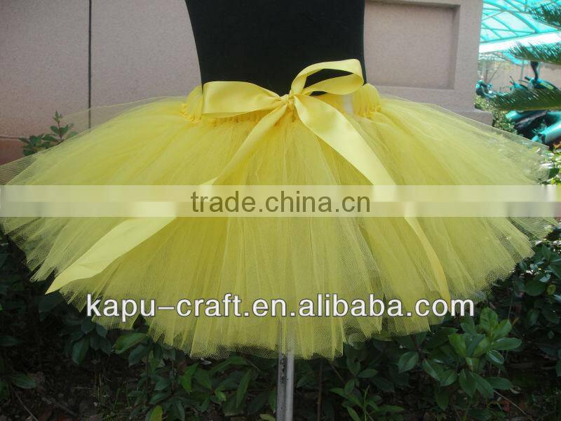 Wholesale boutique baby handmade tutu skirt, ballet tutu professional red princess tutu skirt for children