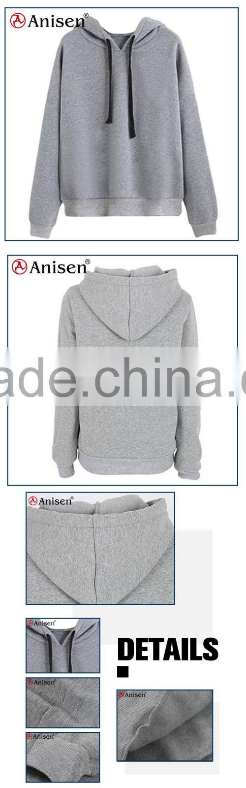 solid color wholesale women custom xxxxl hoodies