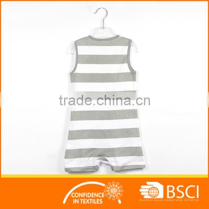 stripes print toddler cotton baby bodysuit