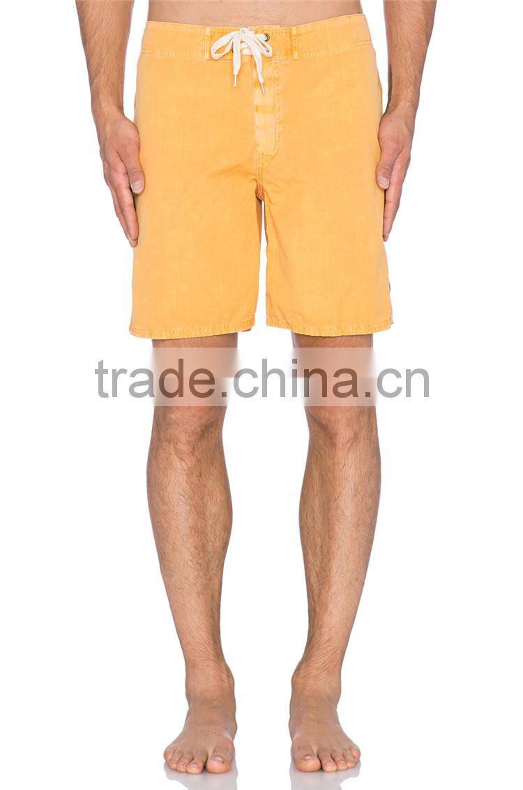 Custom design plain casual beach shorts teen boy beach shorts