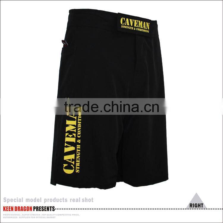 Blank Mma Shorts Flex Black MMA Style Fight Shorts Popular Customize