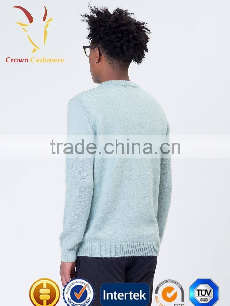 Solid Color Boys Wool Sweater Children Wool Sweater