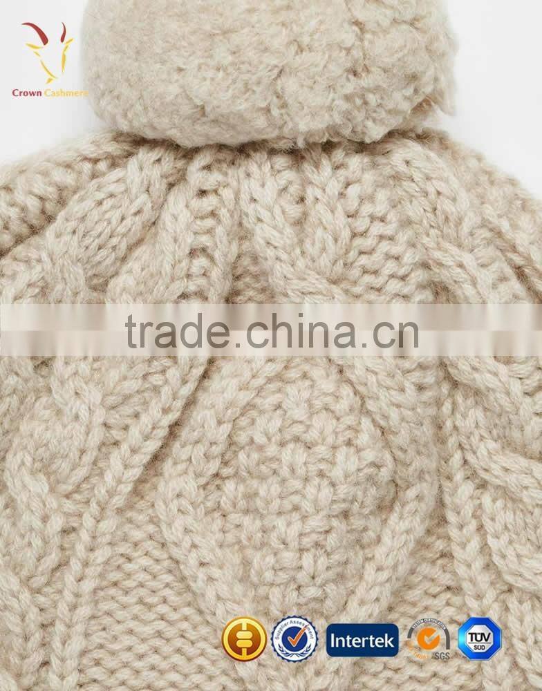New Fashion Cable Ladies Winter Woo Hats,Women Knit Hats