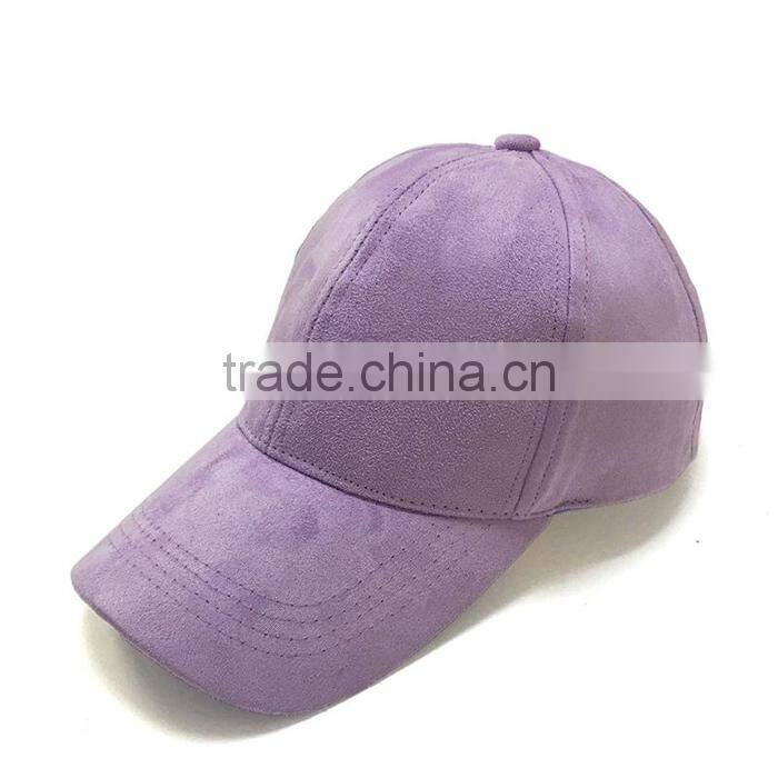Promotion brown cotton cheap custom baseball cap