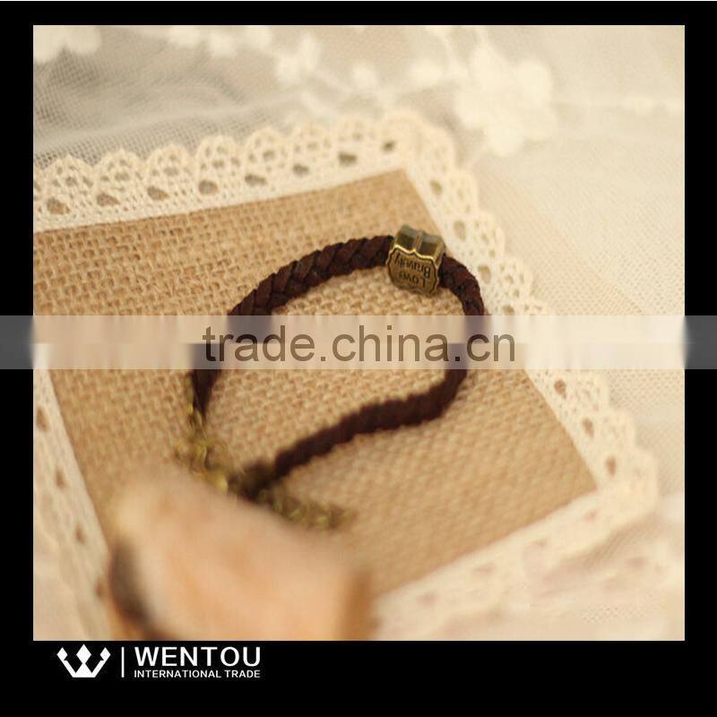 New Style Velvet Rope Lucky Braided Friendship Bracelet