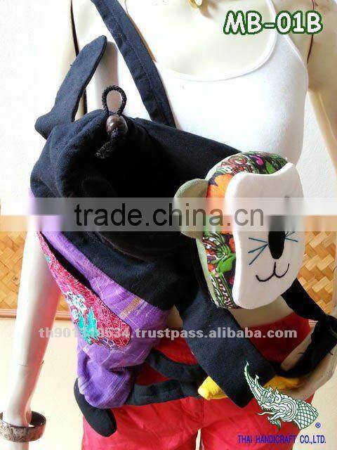 Thai Handmade Backpack Animal Bag