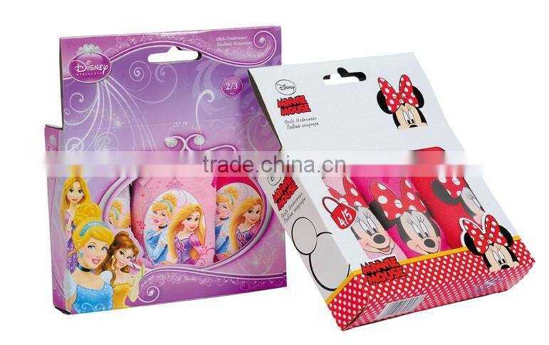 Hot Cartoon lovely and cute kid's briefs/girl's briefs children underwear.