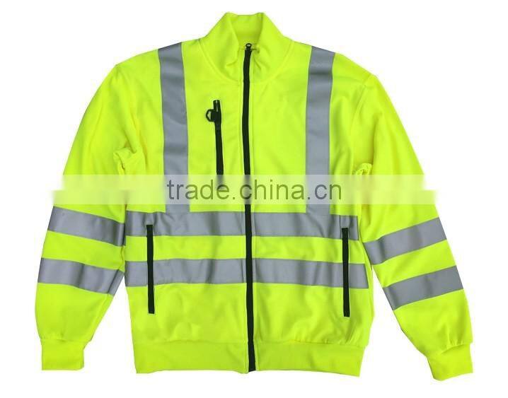 OEM EN20471 hi vis clothing police jacket reflective workwear
