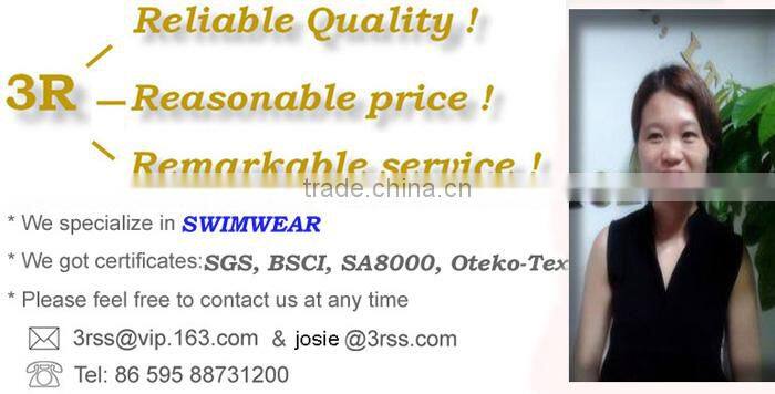 Custom junior tankini swimwear