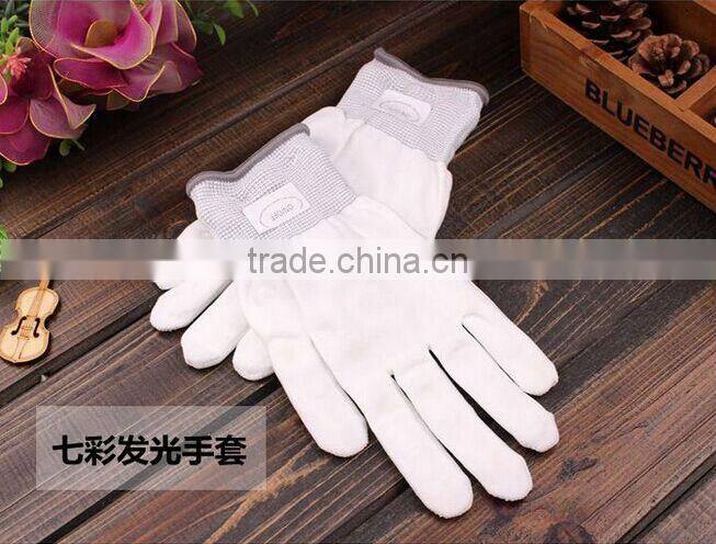 Hot Selling Party Favor Event & Party Item Type LED Glow In The Dark Gloves