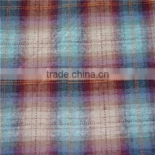 100 cotton yarn dyed wove fabric for men shirts