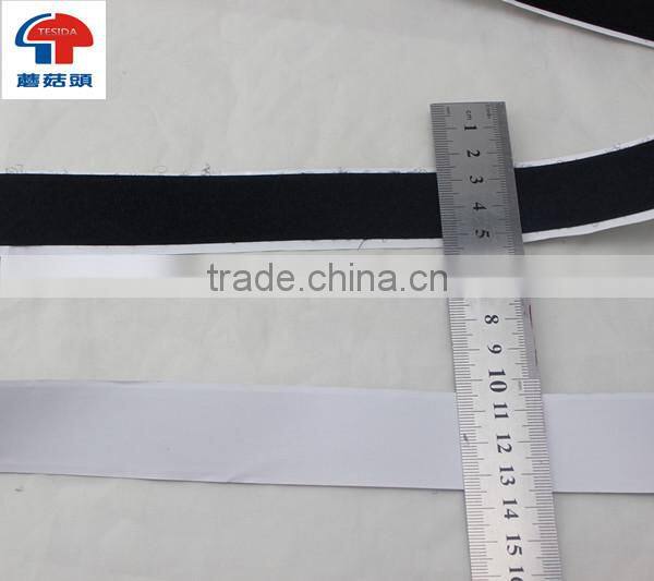 Hot sell 25mm wide nylon adhesive hook and loop fastener for different application