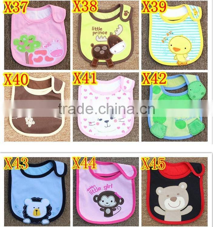 Wholesale in stock carters cotton baby bandana bibs M5040620